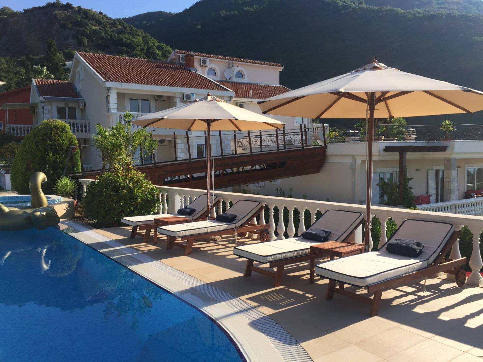 Monte Aria Panorama Suites Herceg Novi Exteriér fotografie